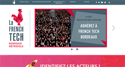 Desktop Screenshot of frenchtechbordeaux.com